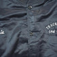 Vintage 1990s MTA New York City Transit Embroidered Snap Button Satin Jacket Made In USA Men's 2XL