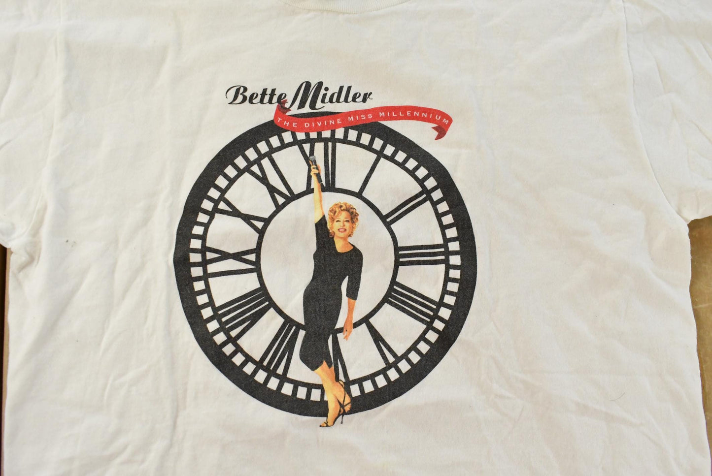 Vintage 1999 Bette Midler The Divine Miss Millennium Tour T-Shirt Men's M