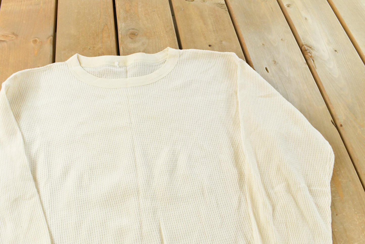 Vintage 1980s Thermal Undershirt Men's L