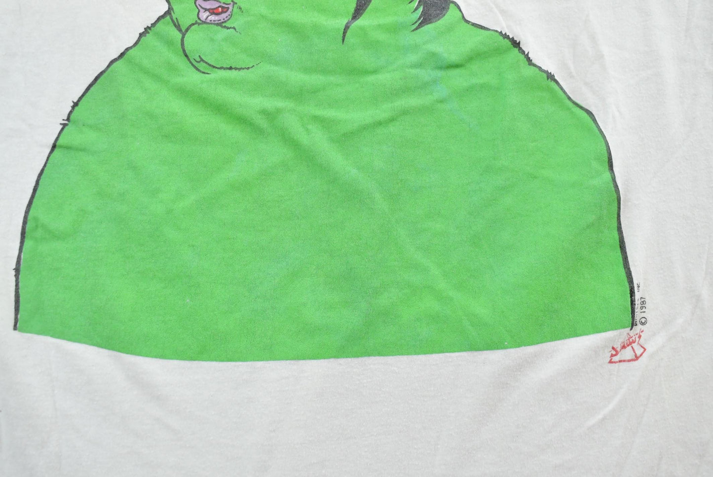 Vintage 1980s Dimitris Skate Shop Sumo T-Shirt Mens M