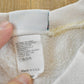 Vintage 1990s Blank White Crewneck Sweatshirt Men's M