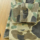 Vintage 1980s Frostproof Duck Camo Chamois Flannel Button Up Shirt Men's L