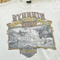 Vintage 1991 3D Emblem Sturgis Black Hills Rally Harley-Davidson Motorcycles T-Shirt Mens S