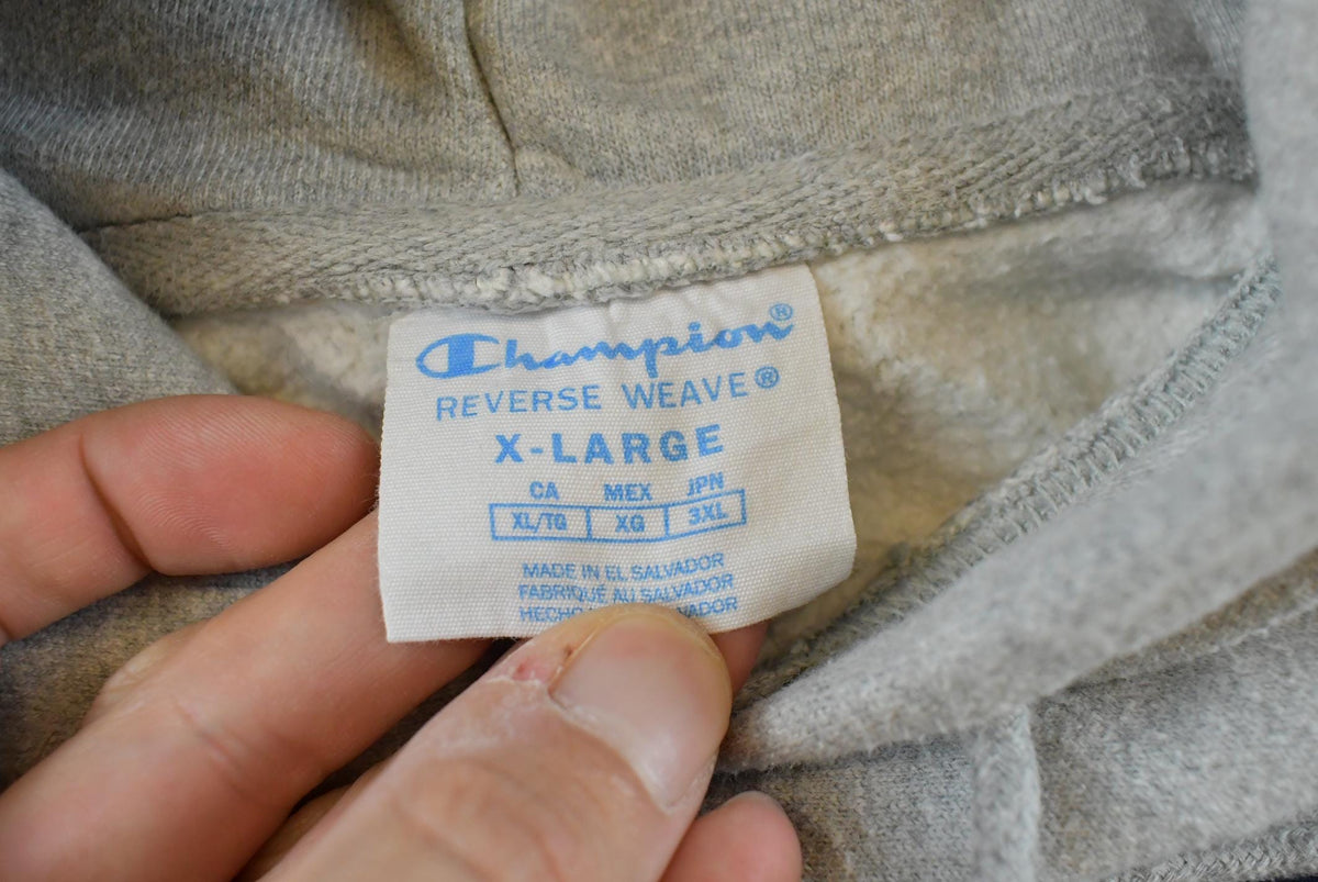 Vintage 2000s Penn State University Champion Embroidered Reverse Weave Hoodie Sweatshirt Men's XL