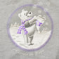 Vintage 1990s Disney Winnie The Pooh Winter Crewneck Sweatshirt Men's S