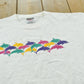 Vintage 1990s Longboat Key Florida Dolphins Souvenir T-Shirt Men's L