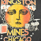 Vintage 1990s Kingston Mines Chicago Blues Music Festival Graphic Crewneck Sweatshirt Men's L