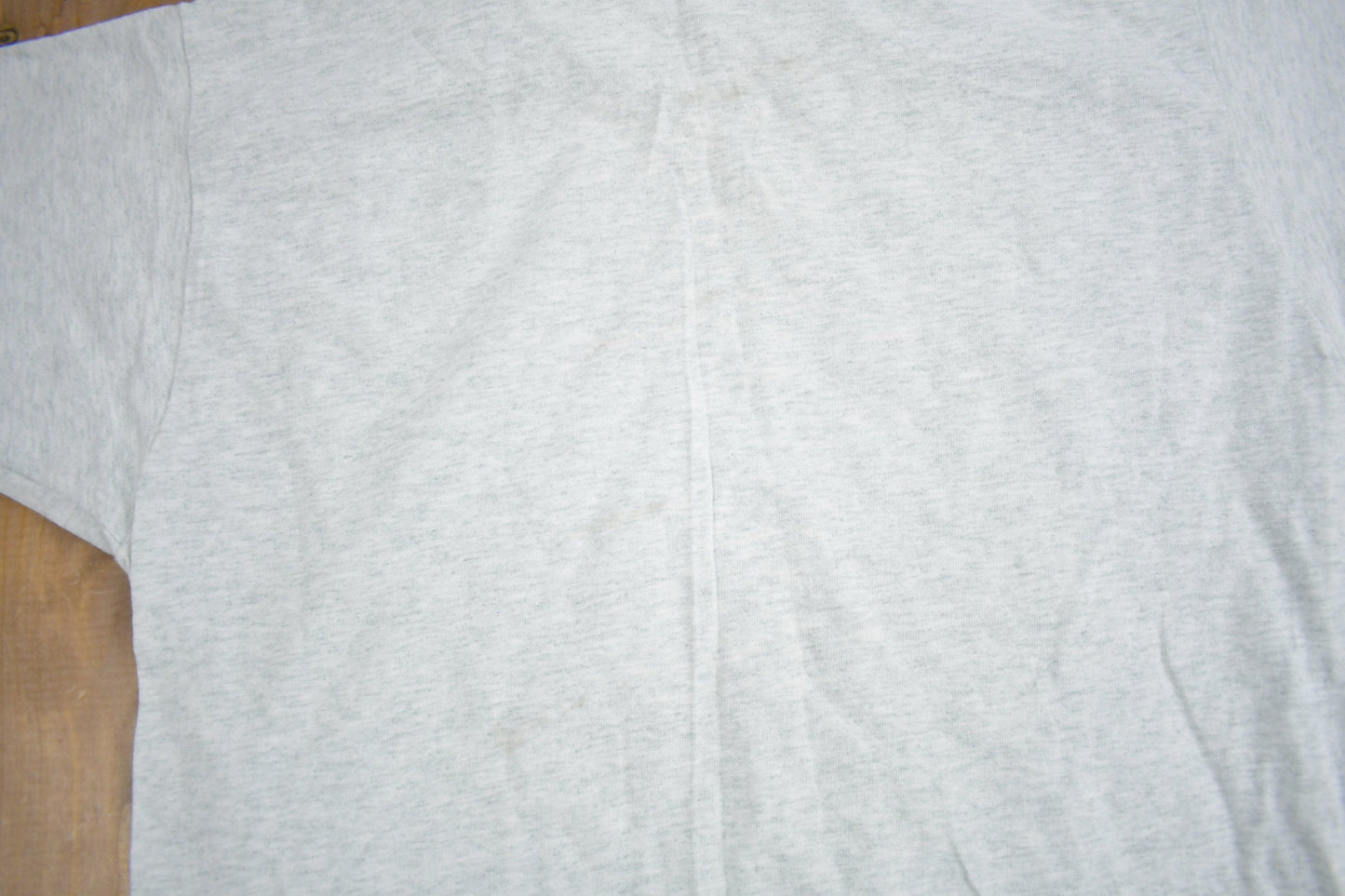 Vintage 1990s Fruit Of The Loom Blank Grey T Shirt Men's Medium