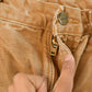 Vintage 2000s Carhartt Flannel Lined Canvas Work Pants Men's 31 x 30