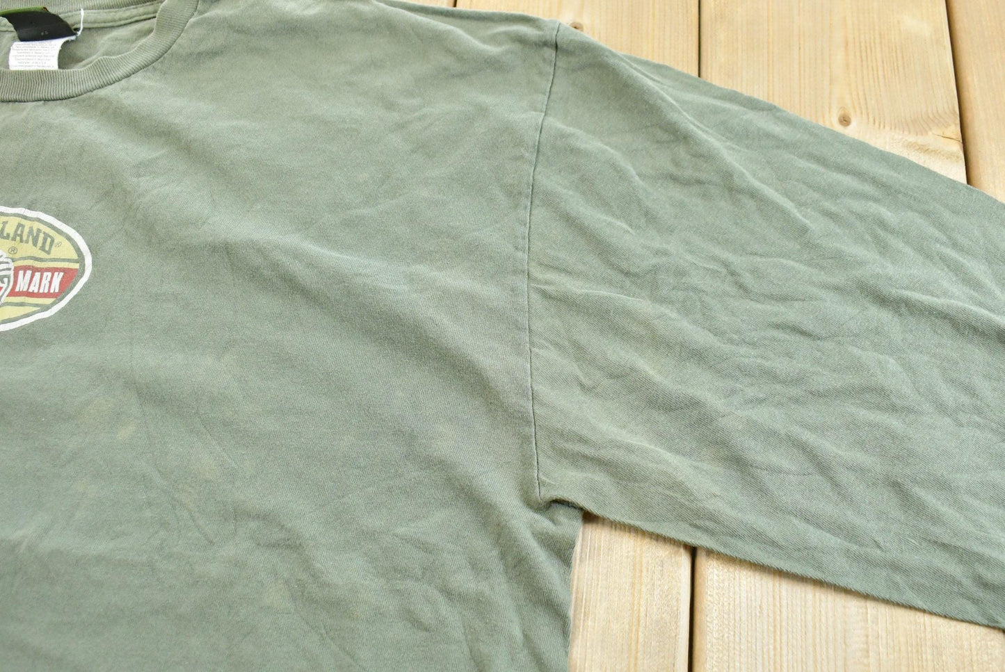 Vintage 1990s Timberland Long Sleeve Graphic T-Shirt Men's XL
