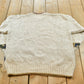 Vintage 1990s Gant Aztec Southwest Cotton Knit Crewneck Pullover Sweater Men's L / 90s Streetwear / Chunky Sweatshirt