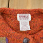 Vintage 1990s PBJ Sport Abstract Knit Cardigan Sweater Women's Medium