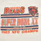 Vintage 1985 Chicago Bears Super Bowl XX 1985 NFC Champs Graphic Crewneck Sweatshirt Men's M