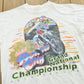 Vintage 1980s NMA Ponca City Grand National Championship Motocross T-Shirt Mens S
