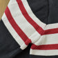 Vintage 1990s Tommy Hilfiger Striped Quarter Zip Knit Sweater Men's L