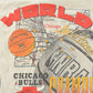 Vintage 1991 Chicago Bulls NBA Champs Salem Sportswear Graphic T-Shirt Men's Large