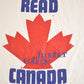 Vintage 1980's Frontier College Read Canada Souvenir Travel T-Shirt Mens M