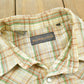 Vintage 1980s David Harrison Plaid Snaps Button Up Western Shirt Men's XL