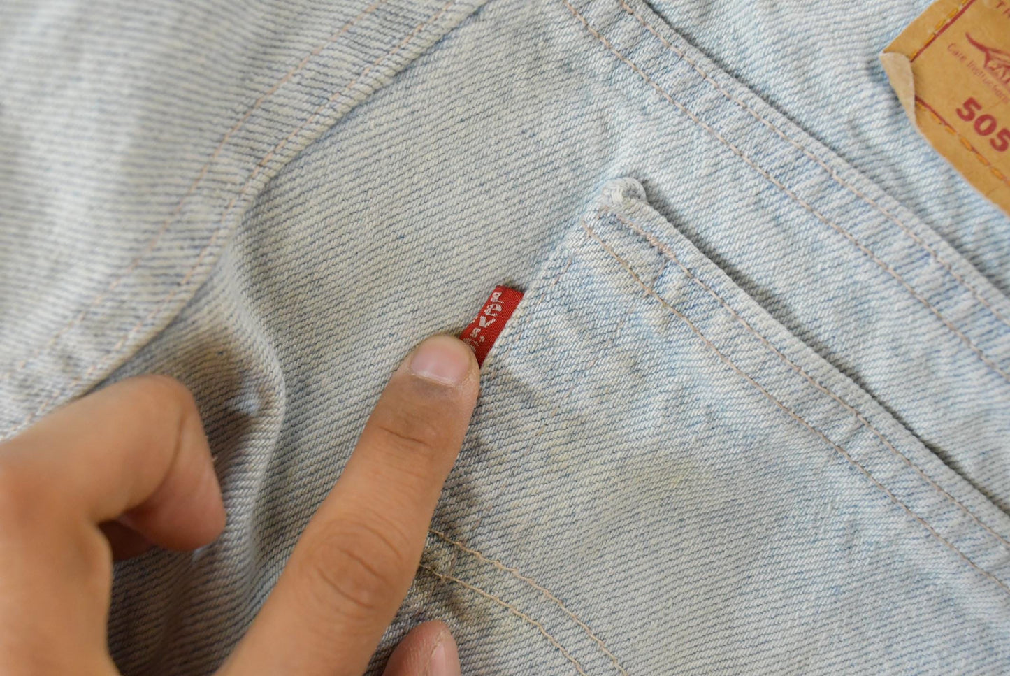 Vintage 1990s Levi's 505 Regular Fit Denim Jeans Men's 34 x 32