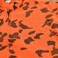 Vintage 1990s Ace Sportswear High Visibility Camo Orange Hoodie Men's 2XL