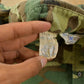 Vintage 1980s Five Brother Woodland Camo Military Button Up Shirt Men's M