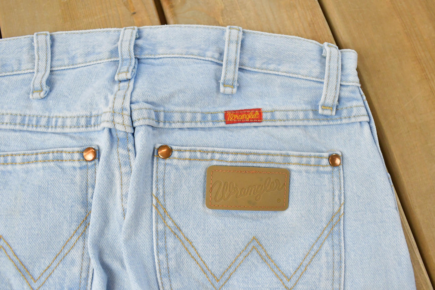 Vintage 1990s Wrangler Western Denim Jeans Women's 28 x 32