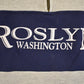 Vintage 1980s Roslyn Washington Quarter Zip Souvenir Sweatshirt Men's M