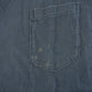 Vintage 1990s Towncraft Blank Navy Blue Pocket T-Shirt Men's L