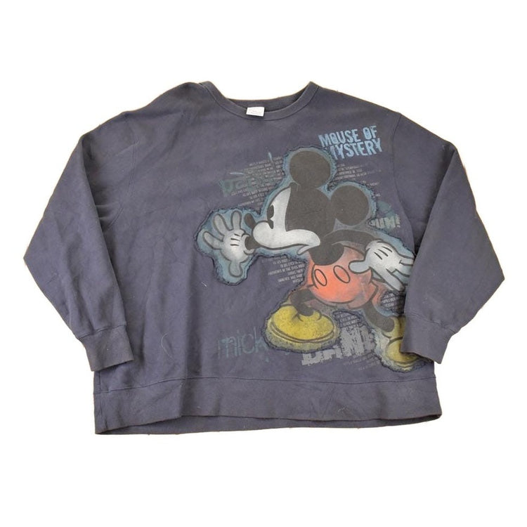 Vintage 1990s Disney Mouse Of Mystery Crewneck Sweater Men's XXL