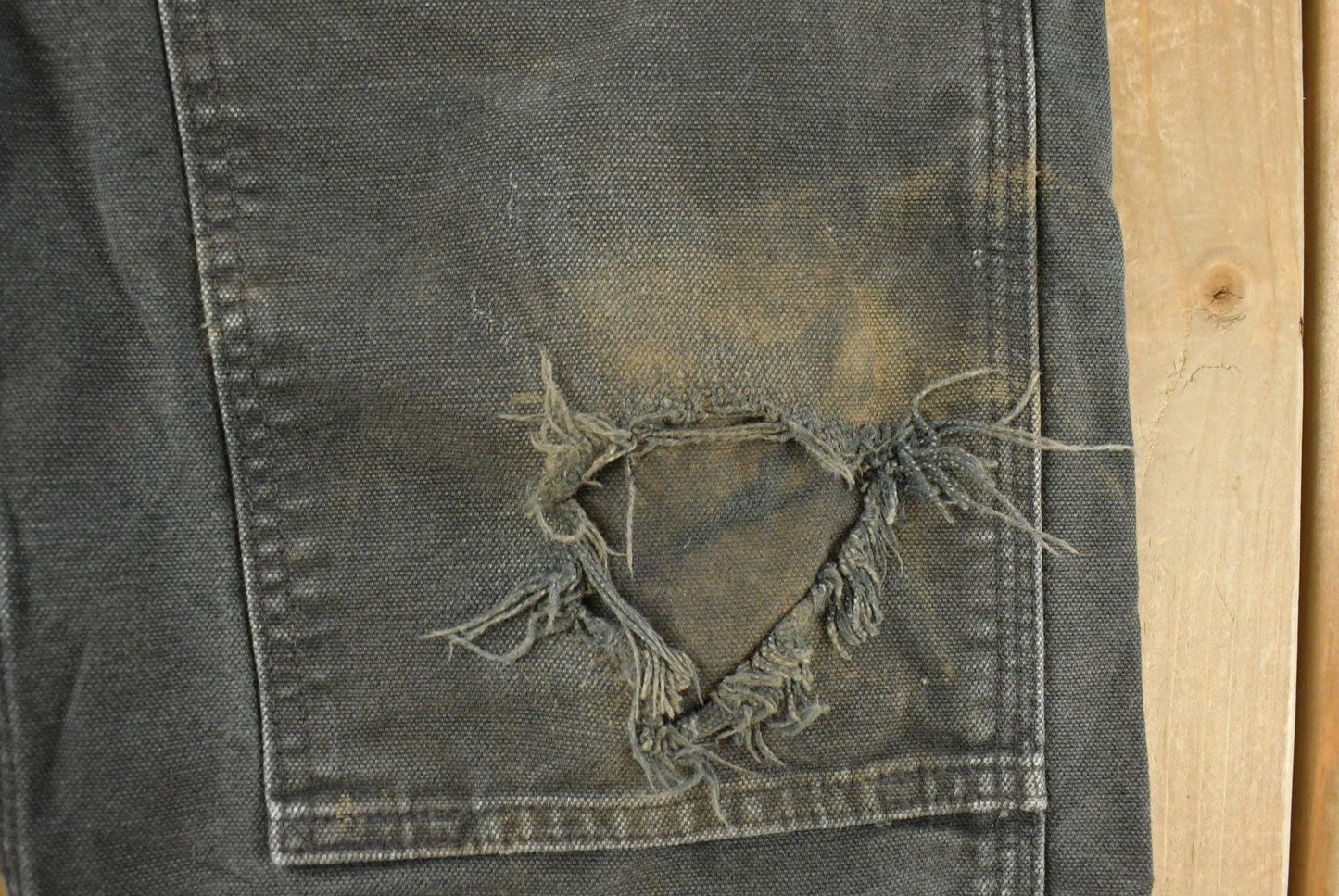 Vintage 2000s Thrashed Carhartt Double Knee Work Pants Men's 31 x 28