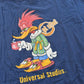 Vintage 1990s Universal Studios Woody Woodpecker Got Coffee Souvenir Cartoon T-Shirt Men's XL