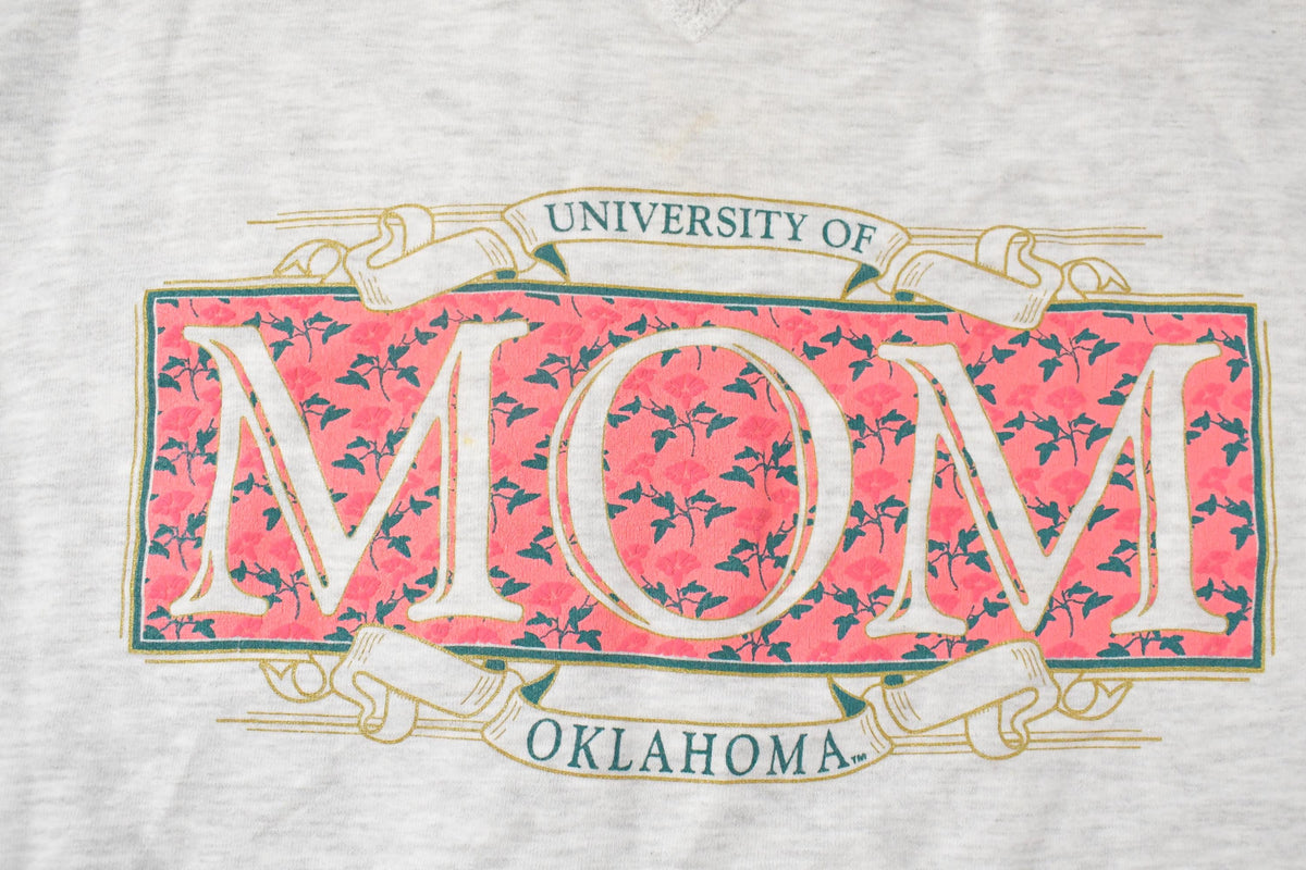 Vintage 1990s University of Oklahoma Mom Crewneck Sweatshirt Men's XL
