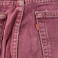 Vintage 1990s Distressed Levi's 550 Relaxed Tapered Fit Denim Jeans Men's 33 x 31