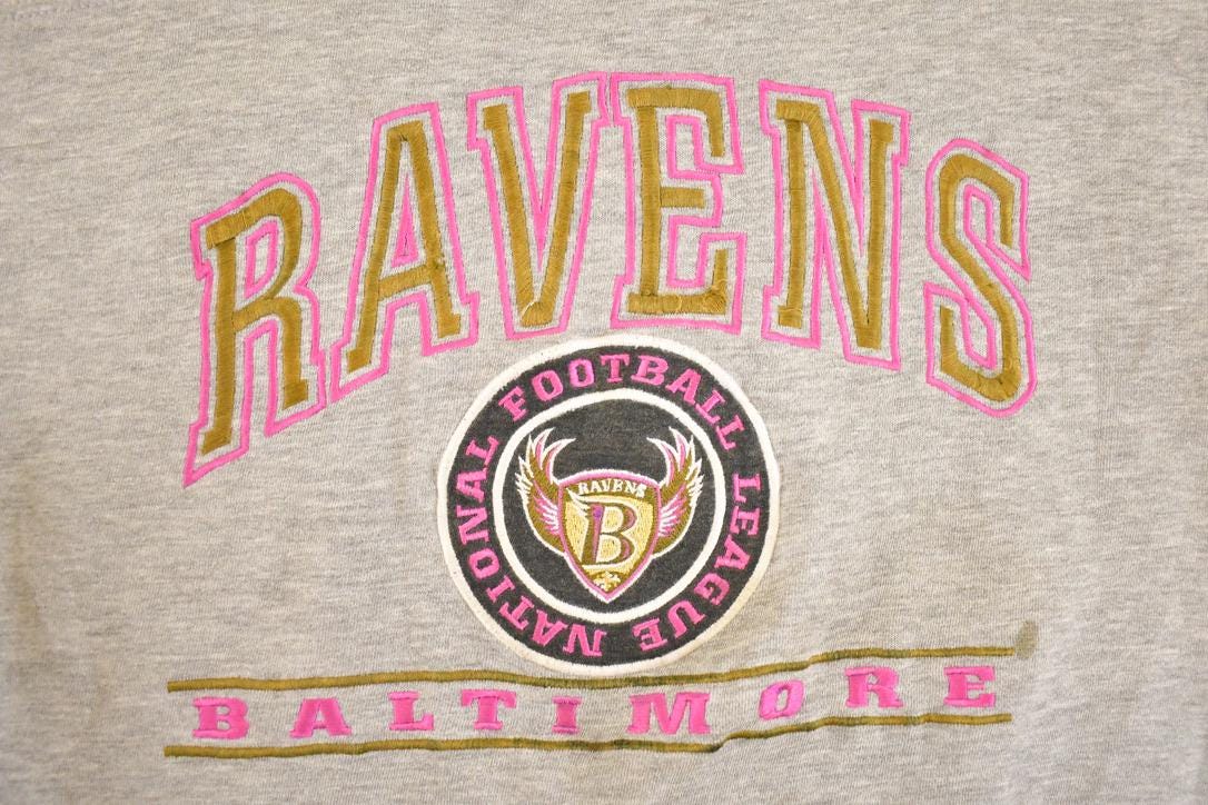 Vintage 1990s Baltimore Ravens Crewneck Sweatshirt Men's M