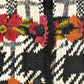 Vintage 1990s Jennifer & Company Hand Knit Floral Cardigan Sweater Women's S