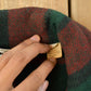 Vintage 1980s Woolrich Pullover Wool Flannel Shirt Jacket Men's Large
