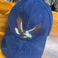 Eagle Hat Adult Blue Strap Back from propervintagecanada
