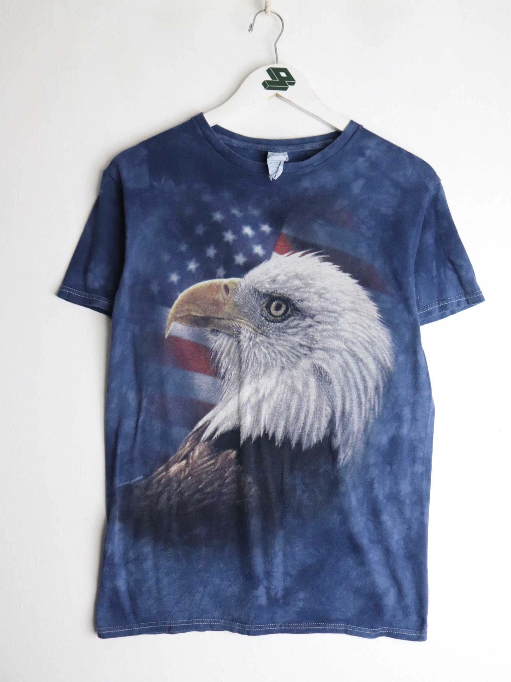 Eagle USA T Shirt Mens Small Blue from propervintagecanada