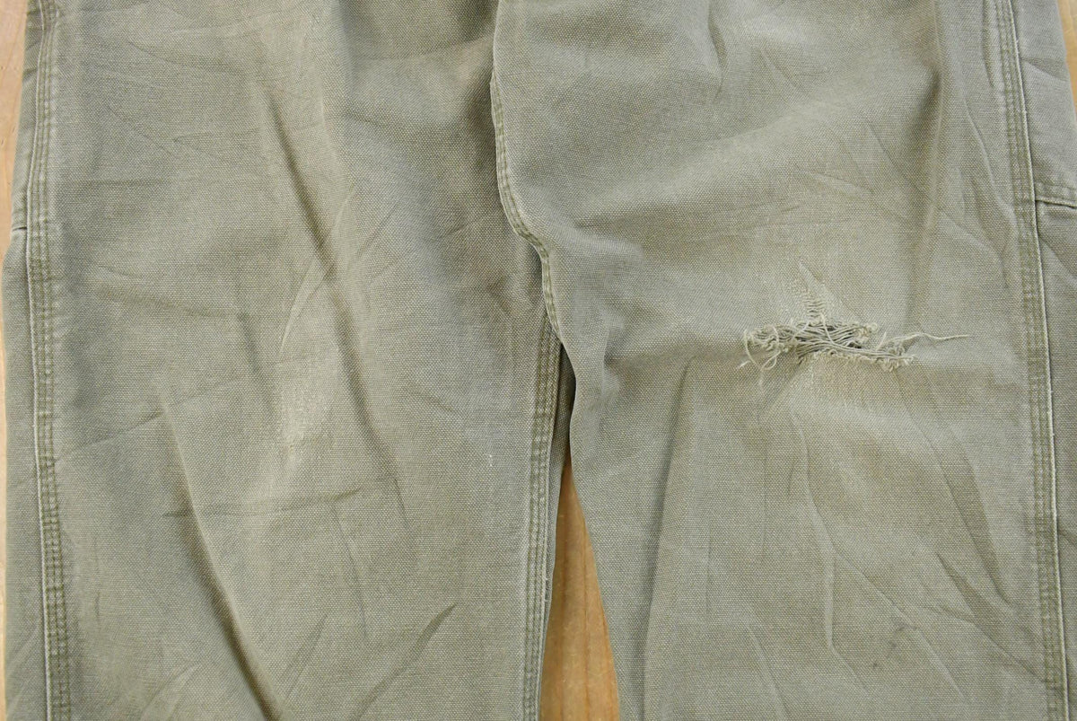 Vintage 2000s Carhartt Distressed Sun Faded Carpenter Pants Men's 31 x 28