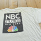 Vintage 1990s NBC Studios Graphic T-Shirt Men's XL