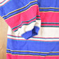 Vintage 1990s Venezia Striped Hoodie Souvenir Sweatshirt Women's XL