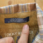 Vintage 1990s Tommy Hilfiger Plaid Flannel Button Up Shirt Men's M