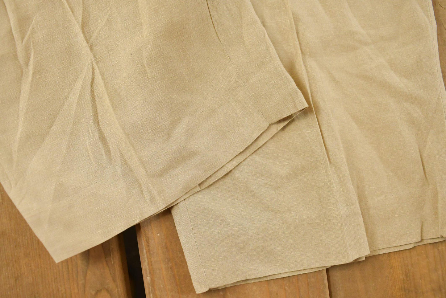 Vintage 1990's Polo Ralph Lauren Linen Silk Trousers Men's 38 x 30