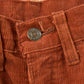 Vintage 1970s Levi's Orange Corduroy Pants Women's 29 x 32.5