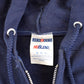 Vintage 1990s Jerzees Blank Streetwear Souvenir Hoodie Sweatshirt Men's L