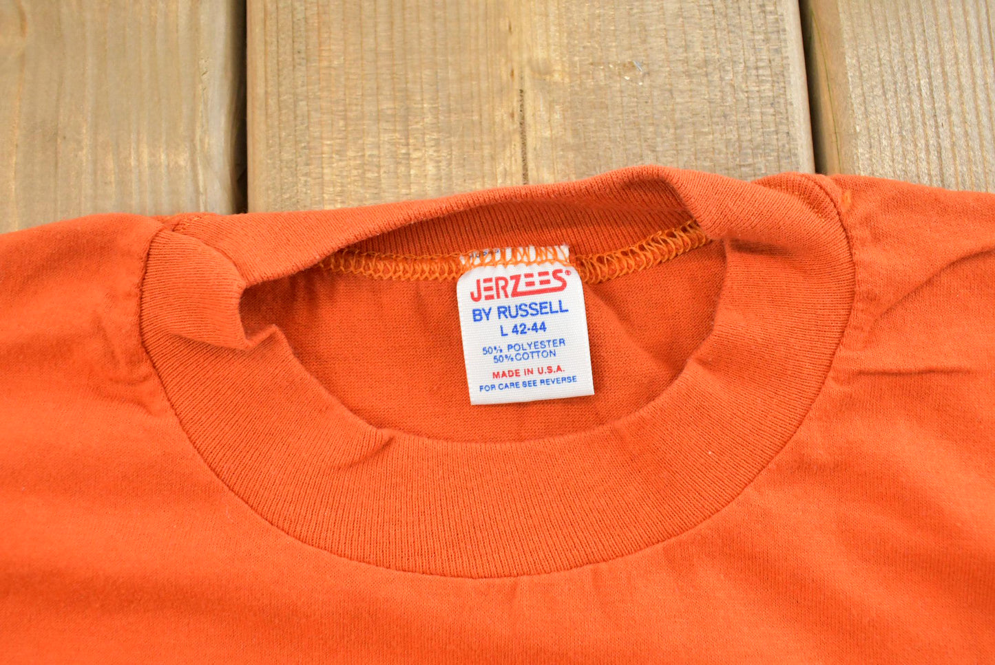 Vintage 1980s Hudson View Cleaners Graphic T Shirt Mens L