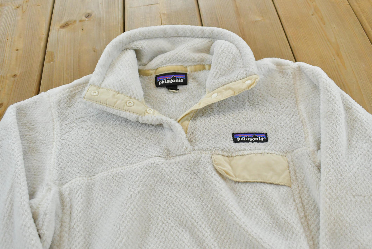 Vintage 2000s Patagonia Fleece Snap T Sweater Women's S