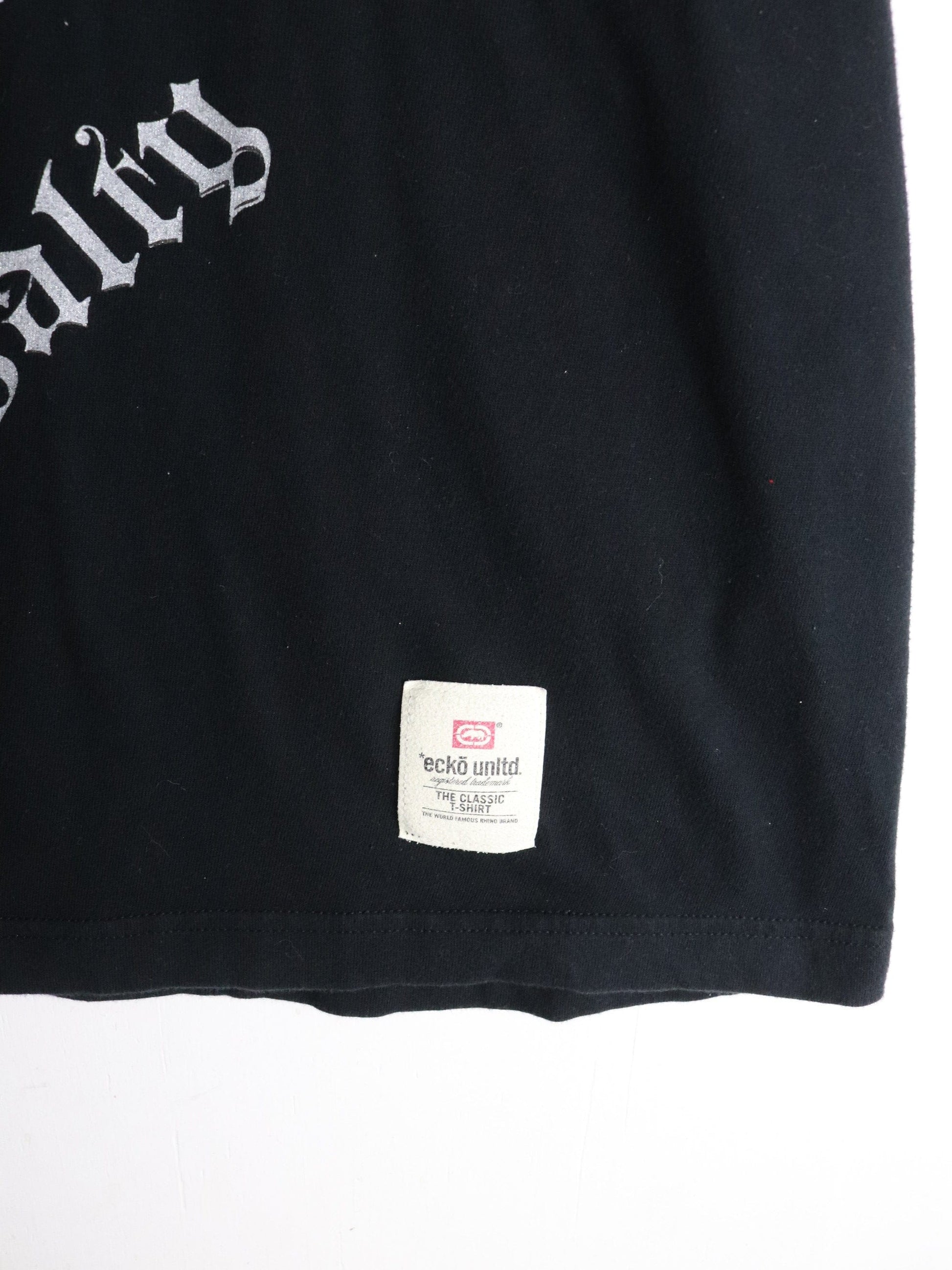 Ecko Unltd T Shirt Mens 2XL Black Y2K from propervintagecanada