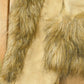 Vintage 1970s 77 Originals Wool Shaggy Fur Jacket Coat Women's S
