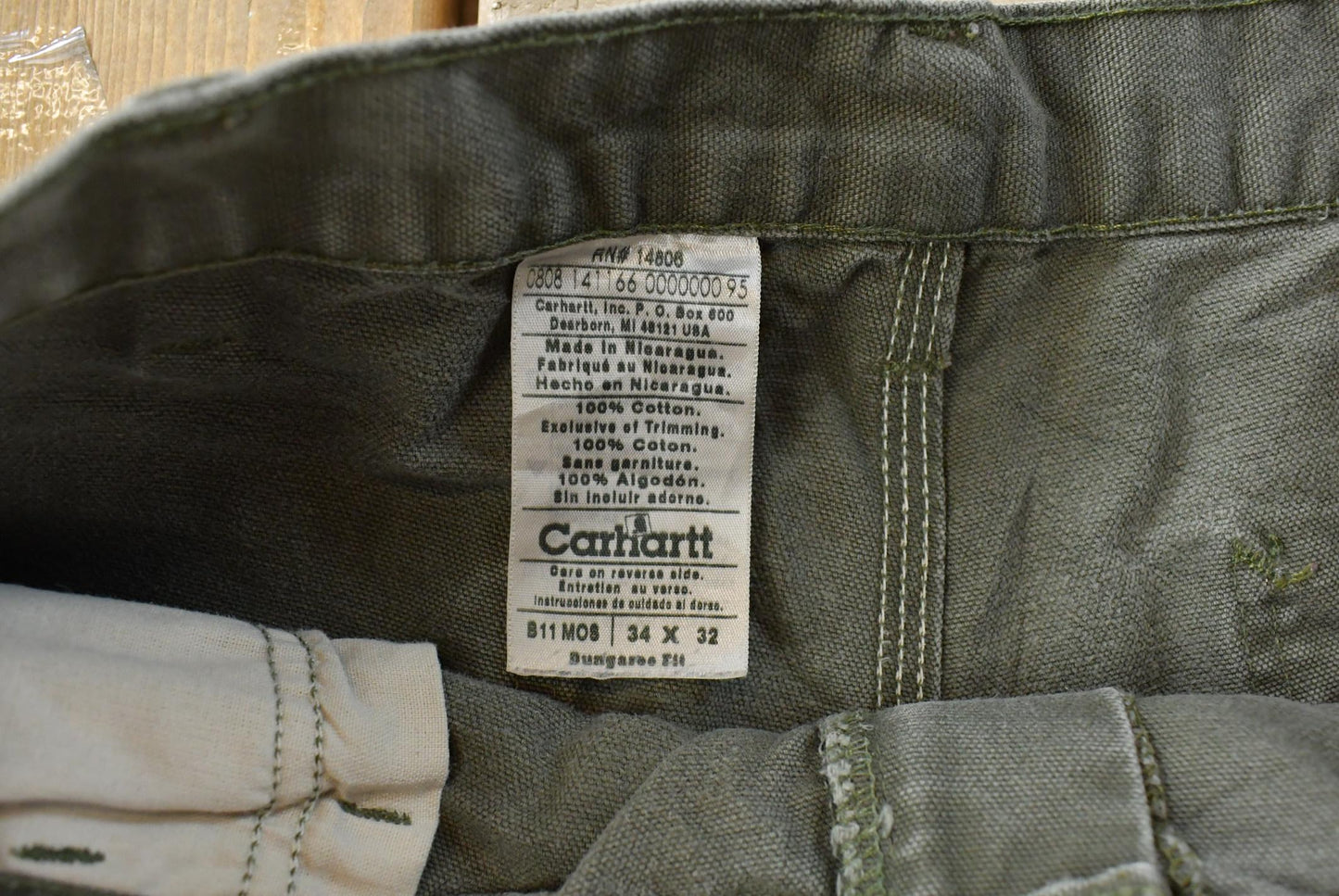 Vintage 2000s Carhartt Carpenter Pants Men's 32 x 31